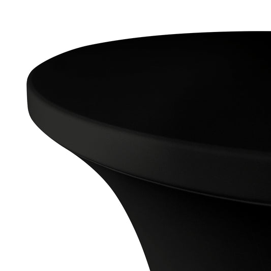Statafelrok Zwart Ø80cm