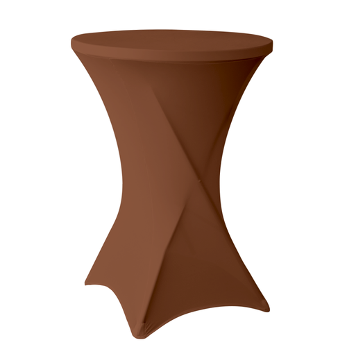Statafelrok Chocolade Bruin Ø80cm