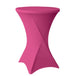 Statafelrok Fuchsia / Roze Ø80cm