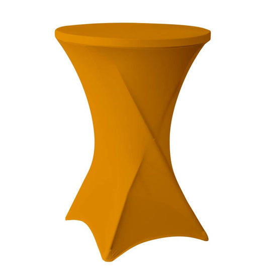 Statafelrok Goud / Okergeel Ø80cm